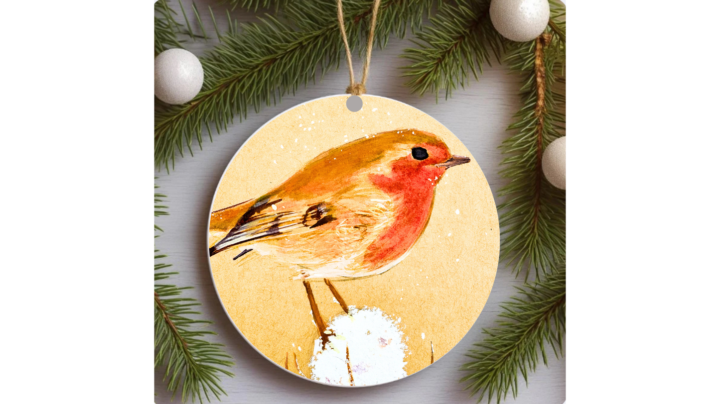 Robin Ornament